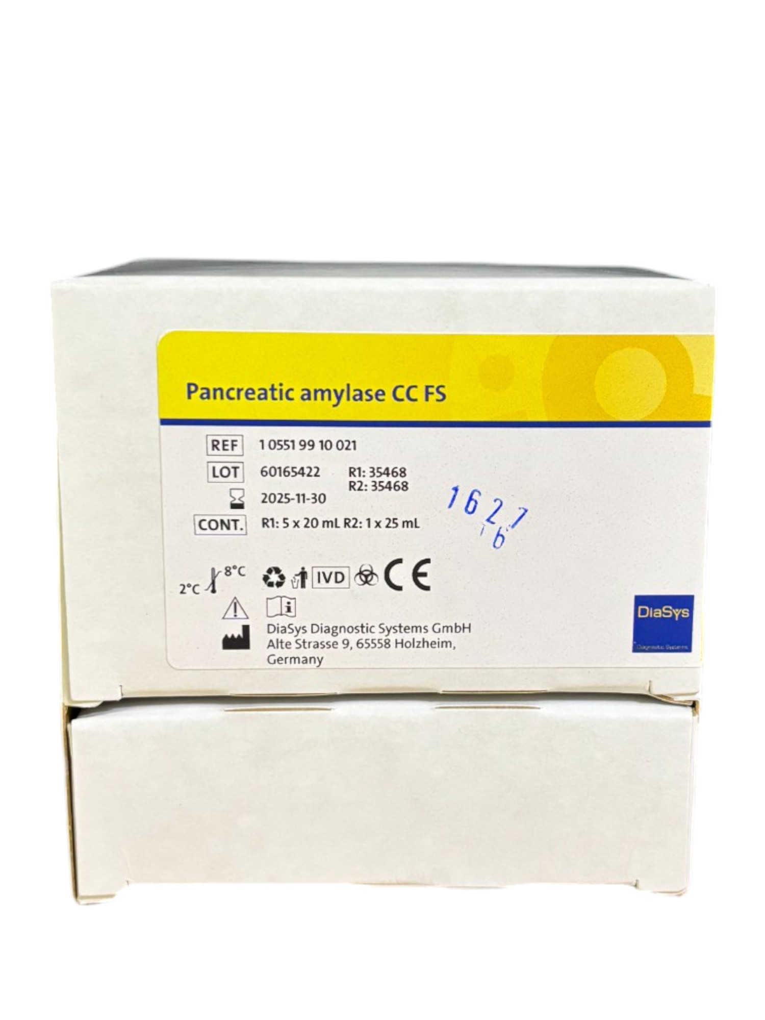 Панкреатическая амилаза (Pancreatic Amylase CC FS) 125 мл 1 0551 99 10 021