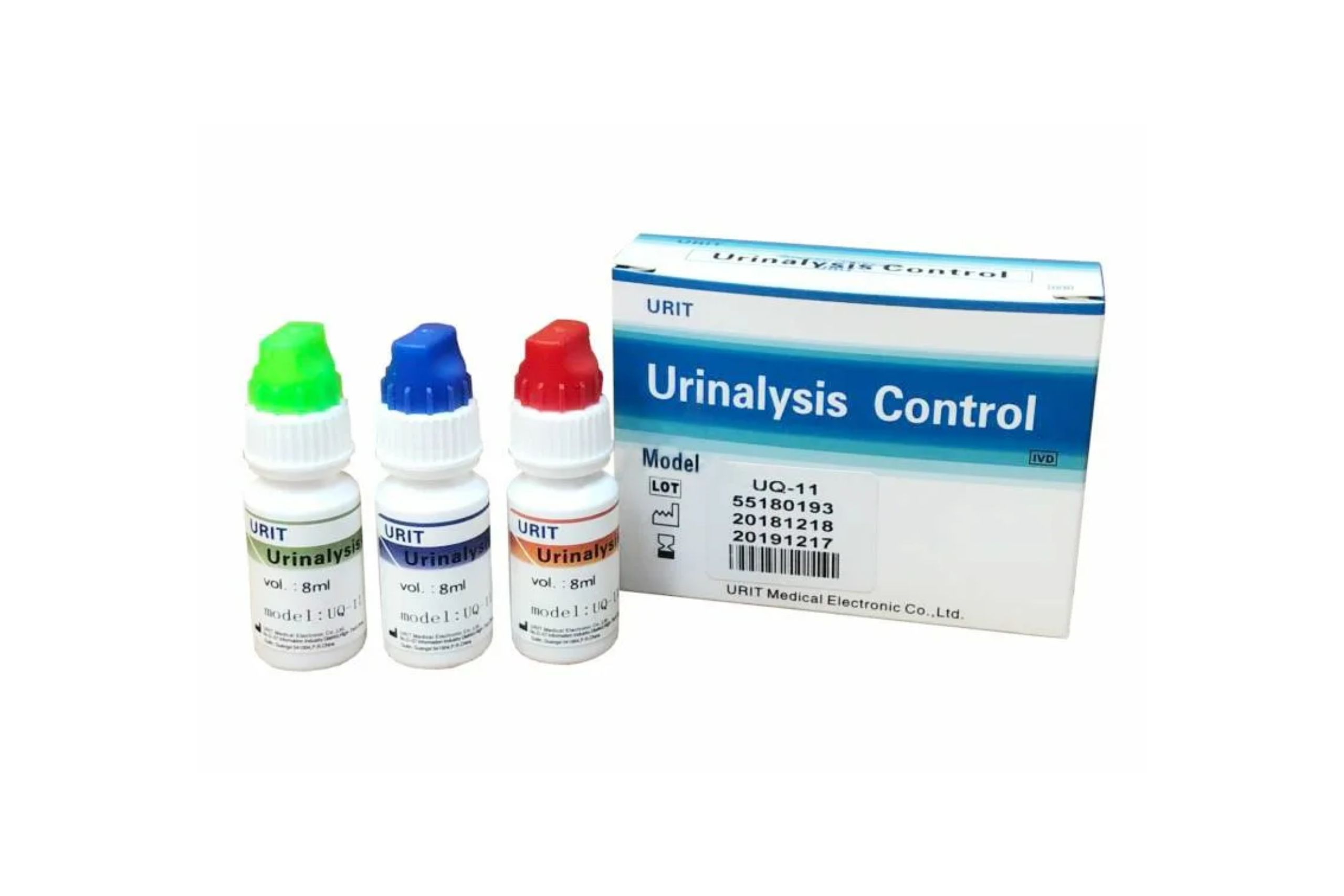 Набор контрольных материалов URIT UQ-11 Urinalysis Control (3х8 mL)
