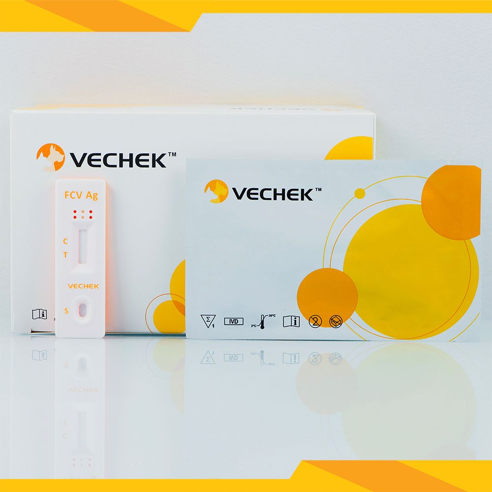 Экспресс-тест для выявления антигена калицивируса кошек (Feline CalicivirusAg Test), VIFC-502