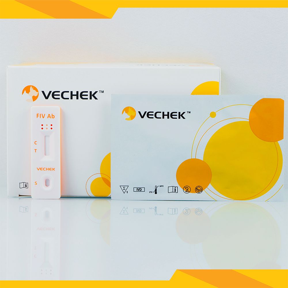 Экспресс-тест для выявления антител против вируса иммунодефицита кошек, VIIV-402