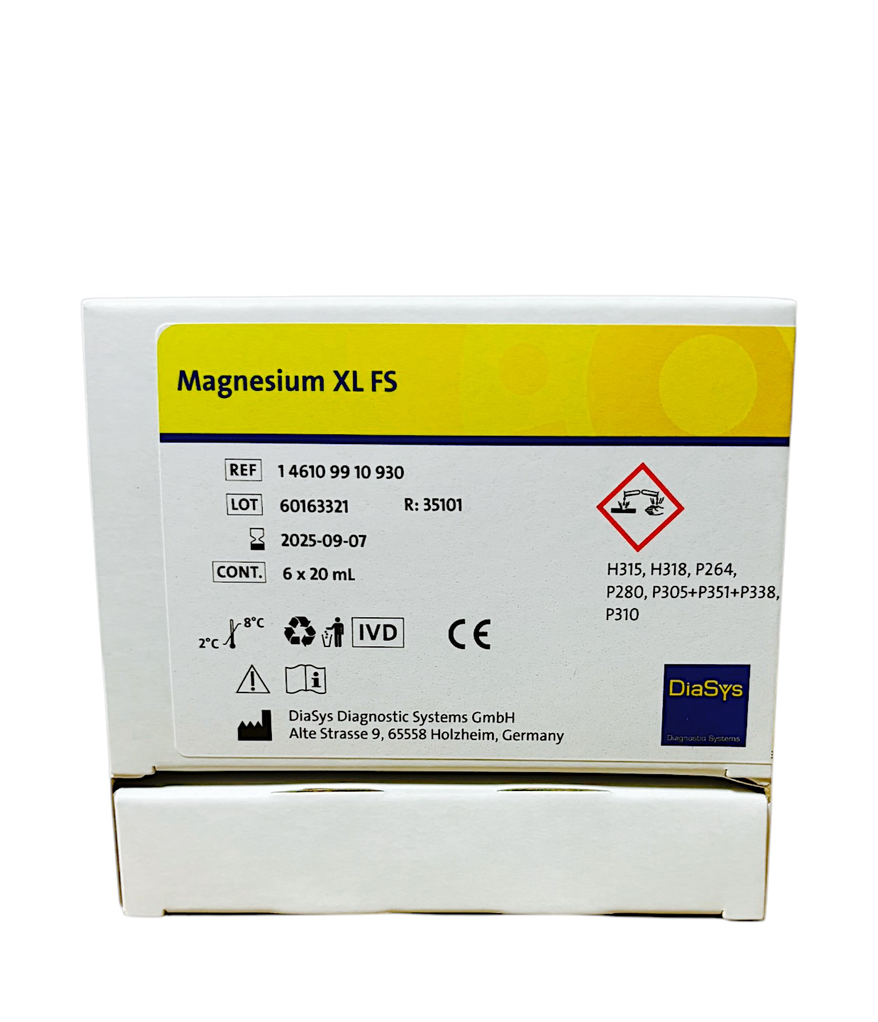 Магний (Magnesium XL FS) 120 мл (680 тестов для URIT-8280), U 1 4610 99 10 930