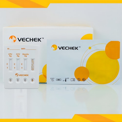  Экспресс-тест (комбо) для выявления антигенов CPV + CCV + Giardia Ag, VIPCG-635