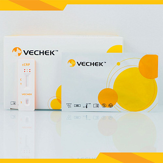 Экспресс-тест для выявления С-реактивного белка у собак, VICCR-402