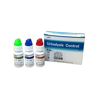 Набор контрольных материалов URIT UQ-11 Urinalysis Control (3х8 mL)