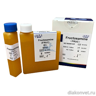 ФРУКТОЗАМИН (FRUC) 80 мл (R1:1x60 мл, R2:1x20 мл) без калибратора, ЕGS9123T