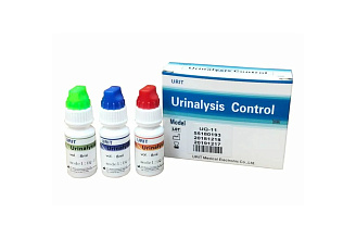 Набор контрольных материалов URIT UQ-11 Urinalysis Control (3х8 mL)