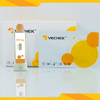 Экспресс-тест для выявления антигена парвовируса собак, VIPV-602