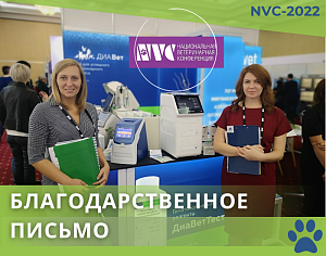 Благодарность и спецпредложение в честь NVC 2022