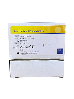 Стандартный раствор общего белка в моче, 6x3 мл, 1 0260 99 10 030																													