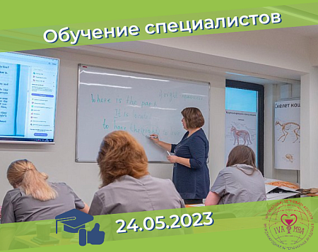 Обучение ветеринарных специалистов 