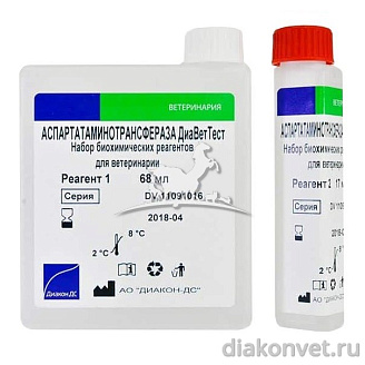 АСПАРТАТАМИНОТРАНСФЕРАЗА   ДиаВетТест (510 мл)